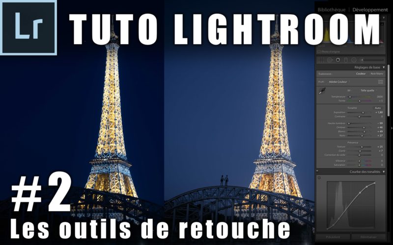 Image illustrant l'article "Tuto Lightroom #2 : Les outils de retouche" - Apprendre la retouche photo avec le blog La Photo clic par clic